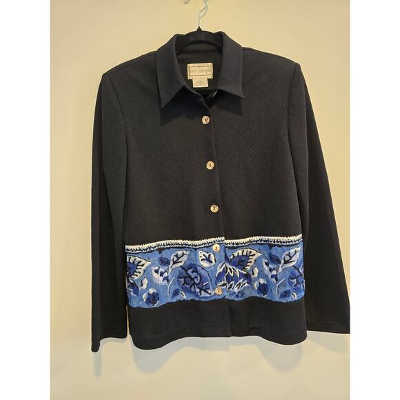 karin stevens Jackets & Blazers - Vintage Karin Stevens Size 12 Button Down Jacket Preloved